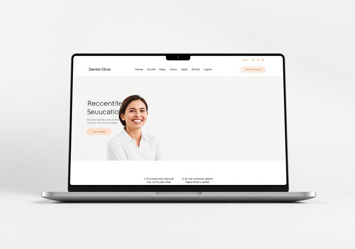 Site desenvolvido para Clínica Sorriso Vivo